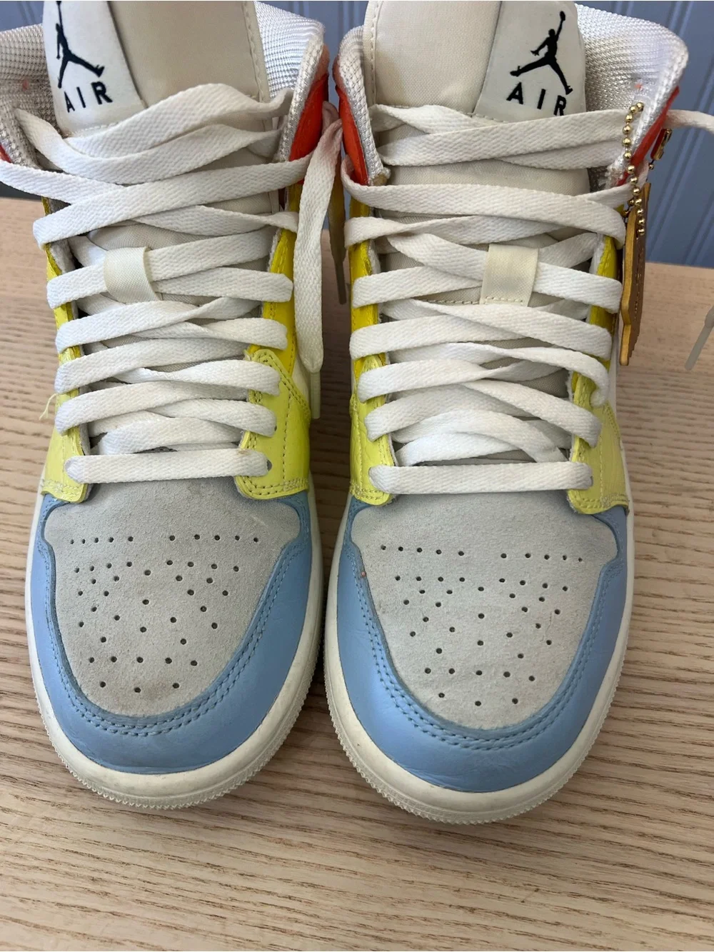 Nike Wmns Air Jordan 1 Mid 'To My First Coach' Sneakers / Size: 7.5 / Streetwear